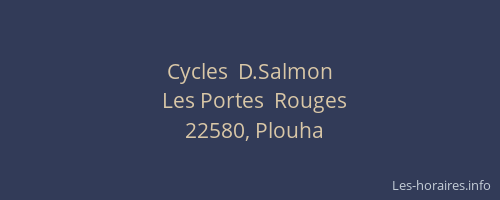 Cycles  D.Salmon