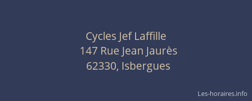 Cycles Jef Laffille