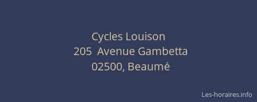 Cycles Louison