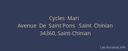 Cycles  Mari