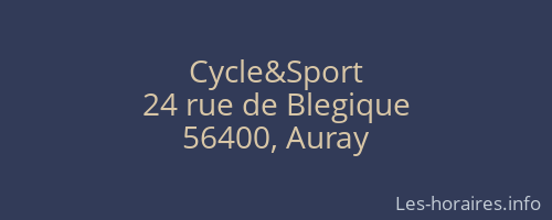 Cycle&Sport