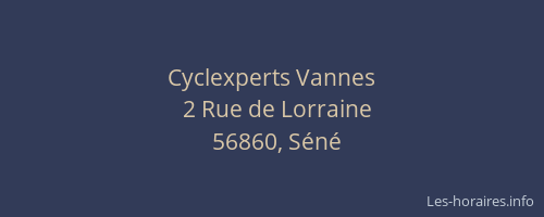 Cyclexperts Vannes
