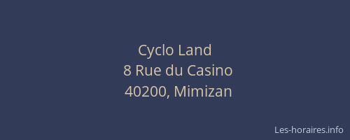 Cyclo Land