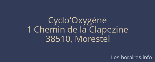 Cyclo'Oxygène