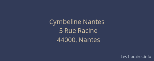 Cymbeline Nantes