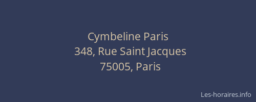 Cymbeline Paris