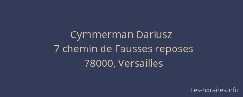 Cymmerman Dariusz