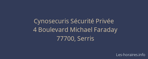 Cynosecuris Sécurité Privée