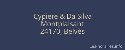 Cypiere & Da Silva