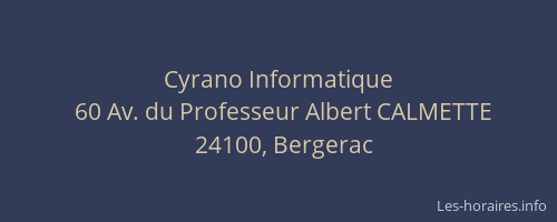 Cyrano Informatique