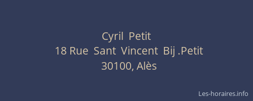 Cyril  Petit
