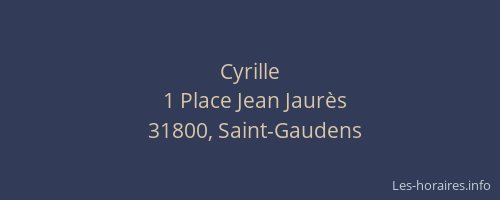 Cyrille