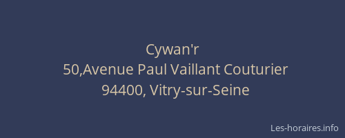 Cywan'r
