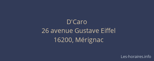 D'Caro