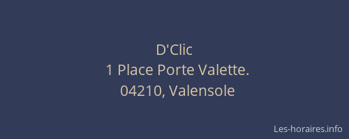 D'Clic
