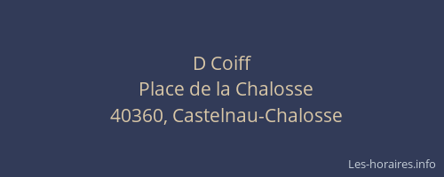D Coiff