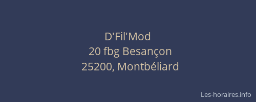 D'Fil'Mod