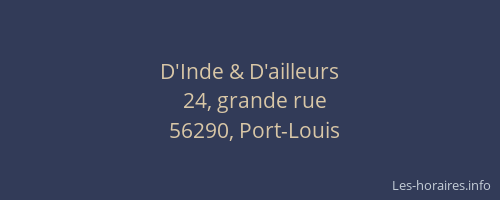 D'Inde & D'ailleurs