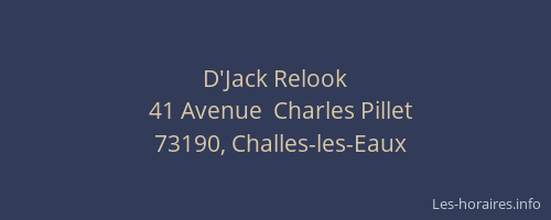 D'Jack Relook