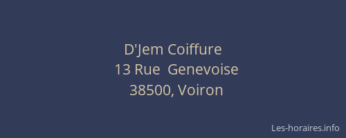 D'Jem Coiffure