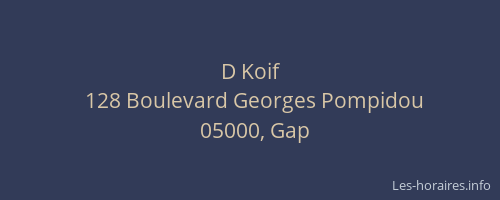 D Koif
