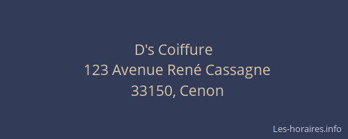 D's Coiffure
