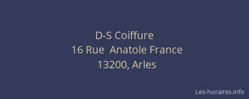D-S Coiffure