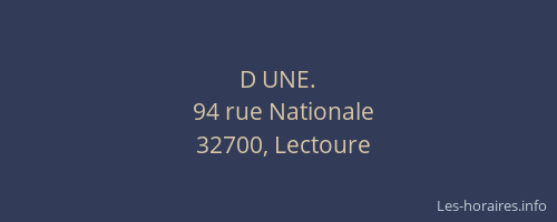 D UNE.