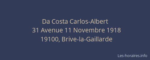 Da Costa Carlos-Albert