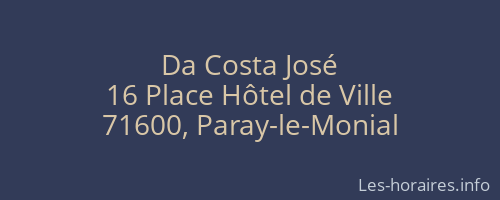 Da Costa José