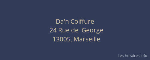 Da'n Coiffure