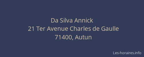 Da Silva Annick