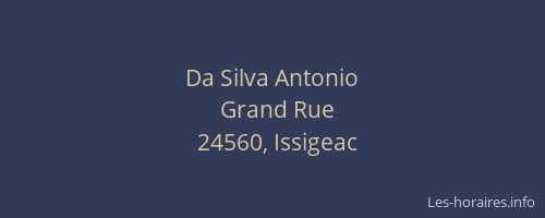 Da Silva Antonio