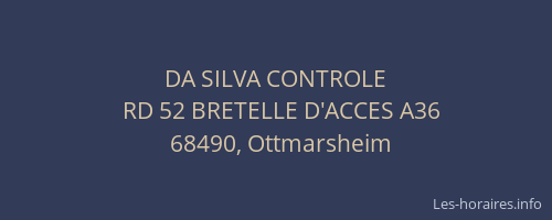 DA SILVA CONTROLE