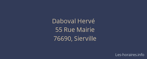 Daboval Hervé