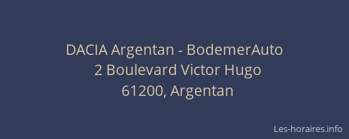 DACIA Argentan - BodemerAuto