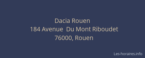 Dacia Rouen