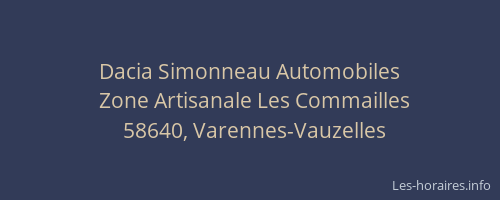 Dacia Simonneau Automobiles
