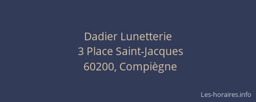 Dadier Lunetterie