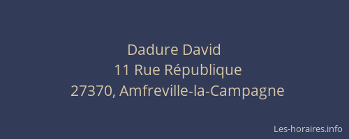 Dadure David