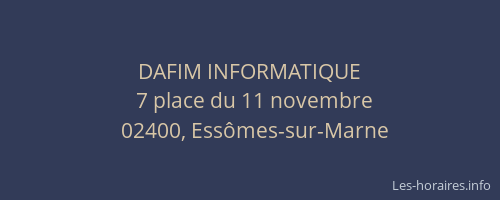 DAFIM INFORMATIQUE