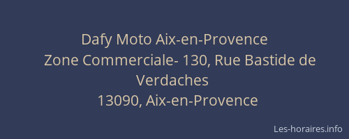 Dafy Moto Aix-en-Provence