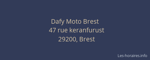 Dafy Moto Brest