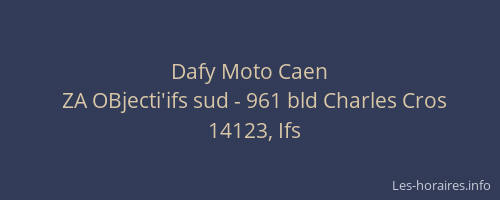 Dafy Moto Caen