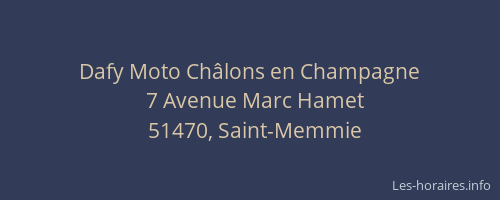 Dafy Moto Châlons en Champagne