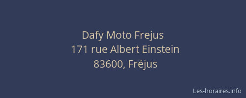 Dafy Moto Frejus