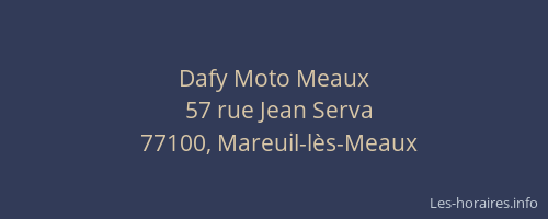 Dafy Moto Meaux
