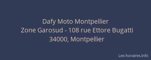 Dafy Moto Montpellier