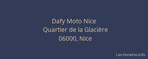 Dafy Moto Nice