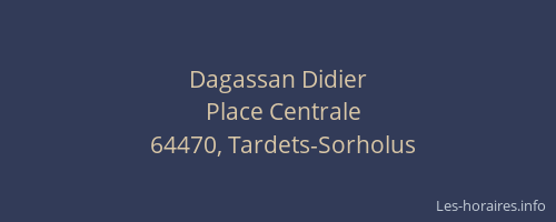 Dagassan Didier